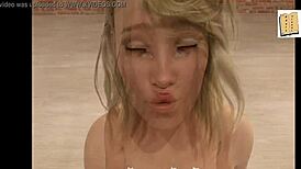 wvm 104 with head cheerleader zoe against a dance pole