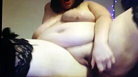 Ssbbw Shows Pierced Nipples on Webcam