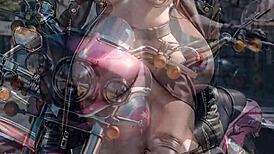 damn, this ai blonde biker flashing pussy outdoors drives me wild