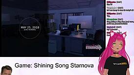 Vtuber Plays Shining Song Starnova Aki Route Part 3