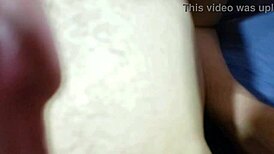 Couple entertains friends at home