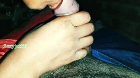 I can’t stop watching this Indian girl sucking cock so good