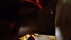 toilet cam catches curvy teen 18+