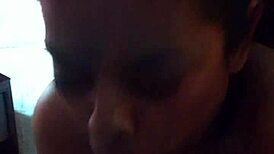 homemade latina blowjob in hotel room