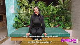 Specific Beautiful Brazilian Big Ass Job Interview Pervert Boss