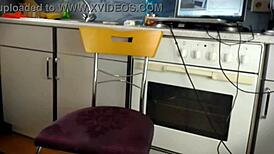 intimate moments in the naked kitchen, want to join?