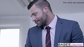 Office fantasy: Both Max Deeds and Sienna Day shared a steamy encounter