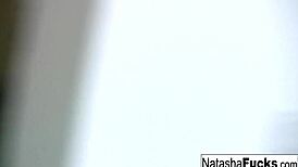 Natasha nice enjoys a little 18+ alone time by herself, doesn't she?