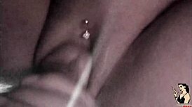 Trailer - fan fills Paty Angel's pussy bare