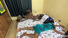 i fucked her friend bent over with blowjob and big cock sucking 😏