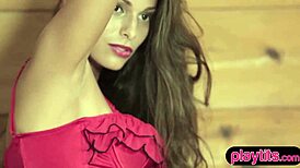 A beautiful blonde actress versus a hot brunette