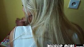 candy hot gets picked up for cash in not-so-silent library by mofos