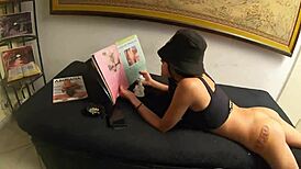 Mirella Montana's Tattoo And Blowjob