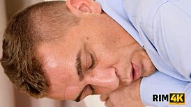 Rim4k Girl Spends Too Much Money but Rimming Calms Husband Down in Sexy Session