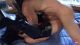 she spreads legs for big cock cumshot