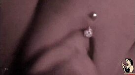 Trailer - fan fills Paty Angel's pussy bare