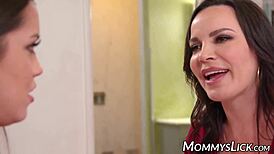 Busty Milf Rimmed By Beautiful Stepdaughter In Taboo Teen Cunilingus