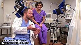 Student Jackie Banes Busted by Doctor Tampa, Blasted with Cum in Florida Hospital Fetish Scene