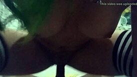 Teen 18+ Sitting On Old Man's Dick So Sexy