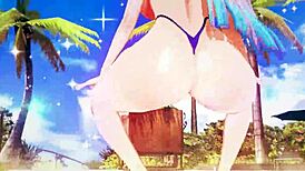 Nijisanji Lize Helesta Wiggle Wiggle Mmd Animation Brings Emotional Anime Vibes