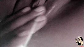 Trailer - fan fills Paty Angel's pussy bare