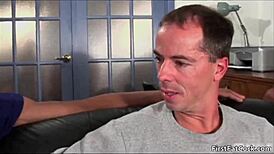 alex says, 'this is my first big gay cock'