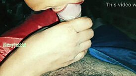 I can’t stop watching this Indian girl sucking cock so good