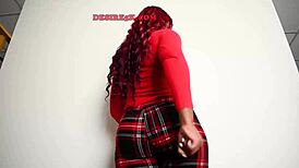 Intense Black Blowjob