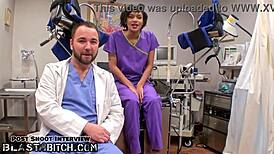 Student Jackie Banes Busted by Doctor Tampa, Blasted with Cum in Florida Hospital Fetish Scene