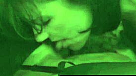 Cougar tetona Deauxma follada con strap-on por novia Allure en escena de lencería caliente