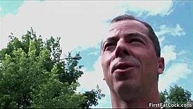 alex says, 'this is my first big gay cock'