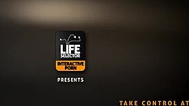 Rich Brunette Bitch Gets Pussy Readjusted With Footjob And Doggy POV