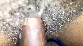 pussy fucking my hairy roommate in her bedroom