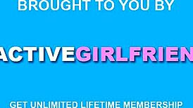 interactive babe fucking with hairless brunette blowjob toys shaved