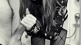 russian beauty savors warm cum after intense fucking