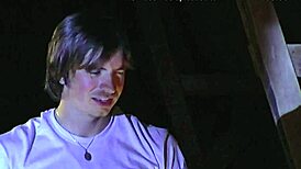 Sexy Nude Blonde Girl Conquers Fear of Clowns