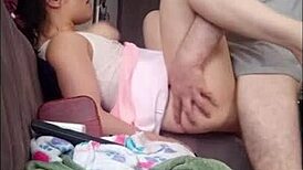 lengie princesa rides in bent-over doggystyle position