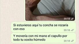 my latina girlfriend is so hot in this homemade web chat, part 2, i can't wait