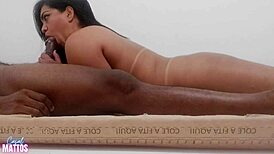 I Let My Wife Give Pussy in the Motel, and the Doorman Also Wanted to Fuck Her Good