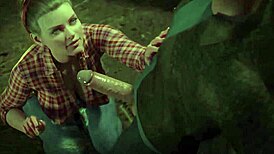 Intense Anime Cave Fucking with Hannah in 3D