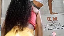guerra de bunda 2 with brazilian ebony dancing