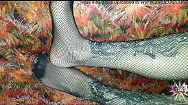 Imagine Me Giving You Footjob With Sexy Legs