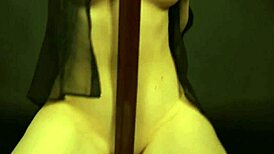 My Artistic Striptease Turns Into Pussy Rubbing With Frame!