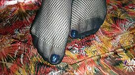 Imagine Me Giving You Footjob With Sexy Legs