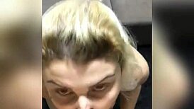 deepthroat blowjob with lots of drool