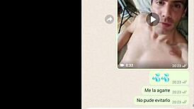 my latina girlfriend is so hot in this homemade web chat, part 2, i can't wait