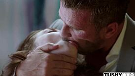 Lily Demonstrates Anal Skills in Interview.