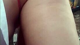 lengie princesa rides in bent-over doggystyle position