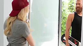 Lily Larimar bends over for Xander Corvus in a hot skateboarding lesson fuck - Reality Kings