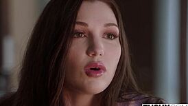 Lily Demonstrates Anal Skills in Interview.